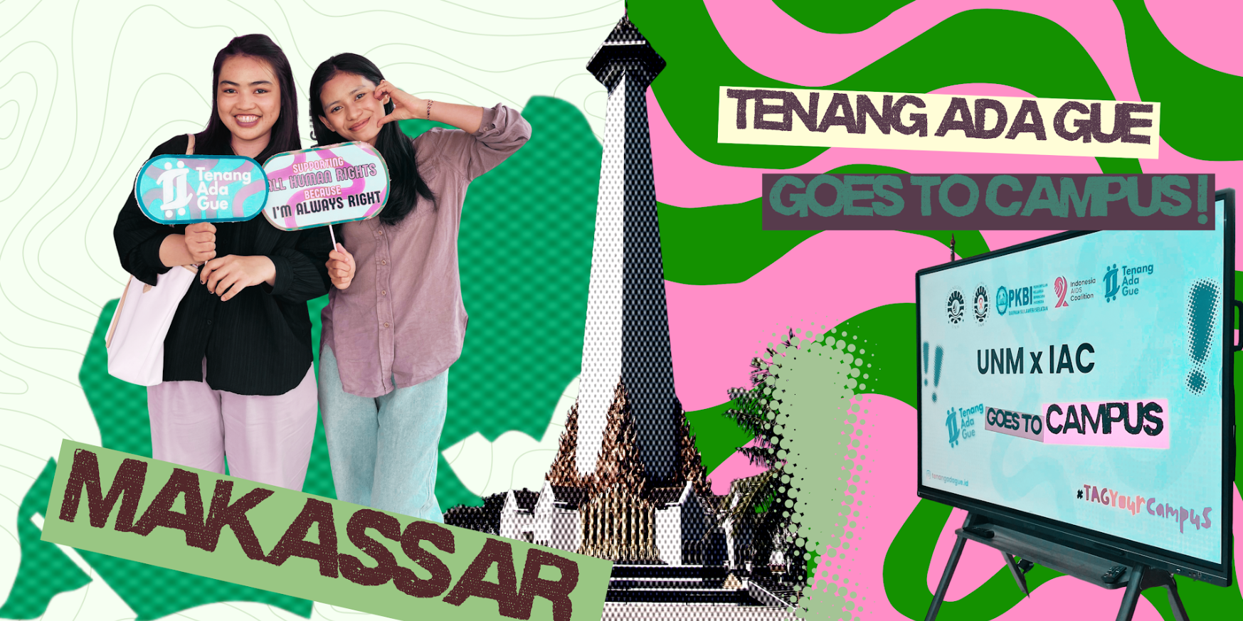 #TenangAdaGue di Makassar: Menghapus Stigma dan Diskriminasi, Membangun Generasi Muda yang Lebih Peduli