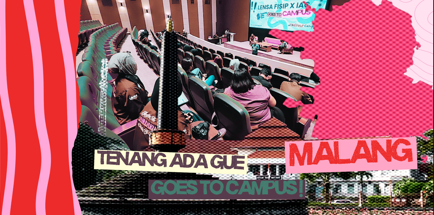 LENSA BEM FISIP UMM X IAC: Anak Muda Bergerak Hapus Stigma & Diskriminasi Lewat Kampanye #TenangAdaGue